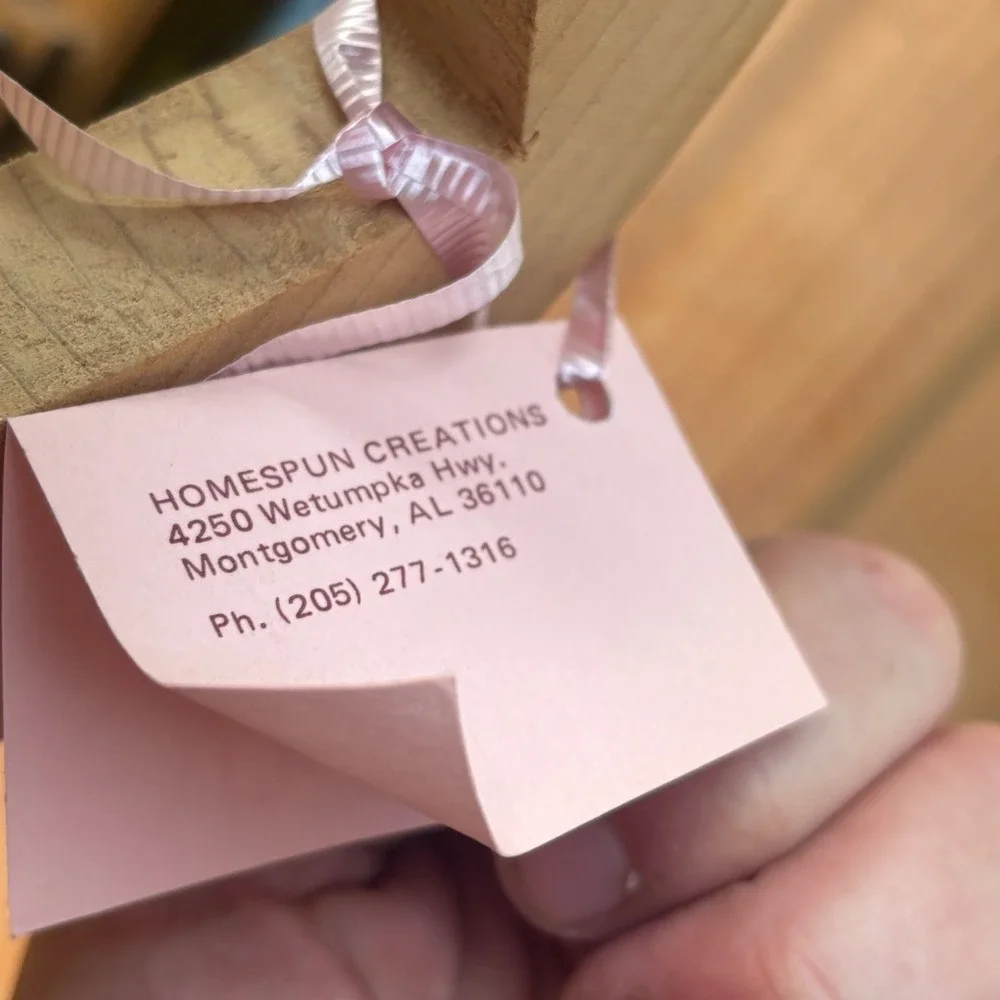 Homespun Creations handcrafted pine